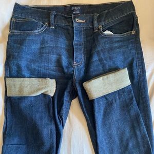 Jcrew Driggs Dark Jeans